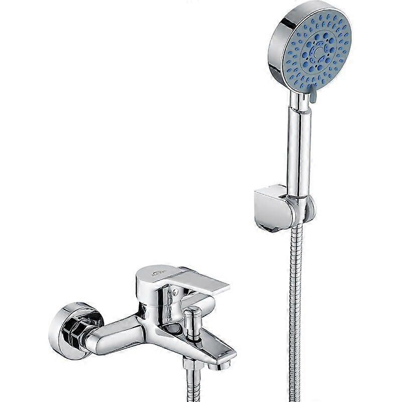 Ergonomic Wall-Mounted Shower Faucet Set