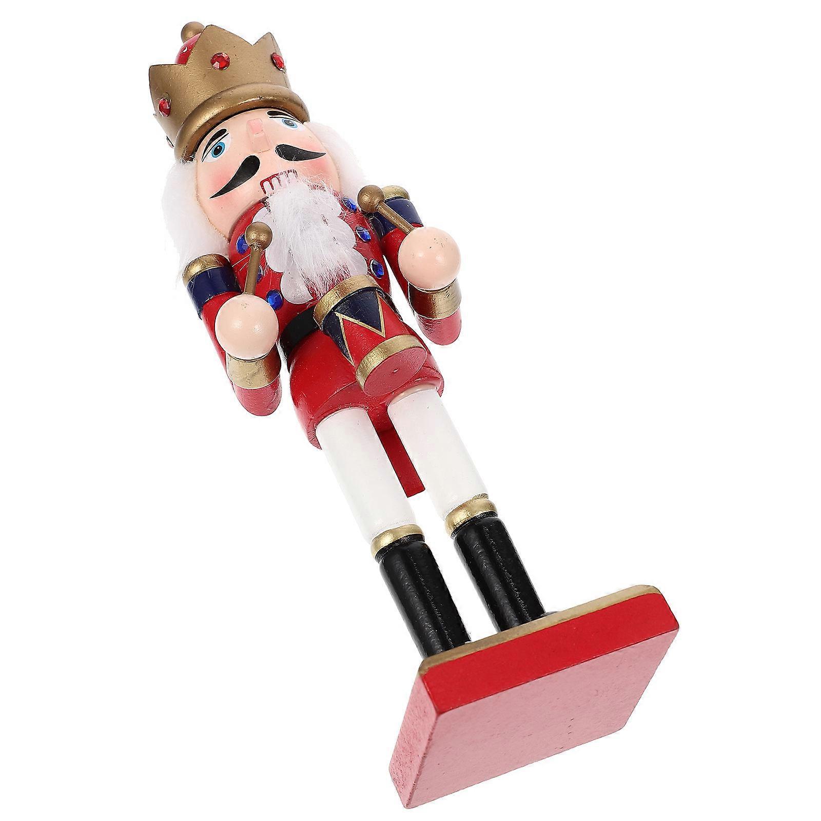 Nutcracker Soldier Decor Wooden Nutcracker Soldier for Decor