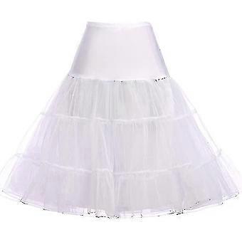 Falda de enagua de los años 50 Rockabilly Vestido Crinoline Tutu Underfaldas para mujeres