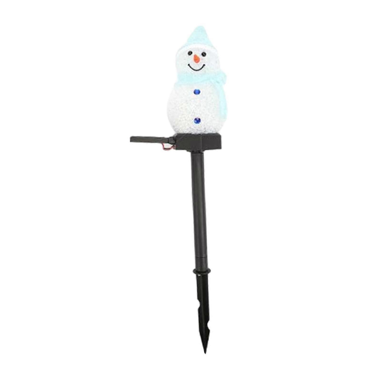 Solar Snowman Path Light Outdoor