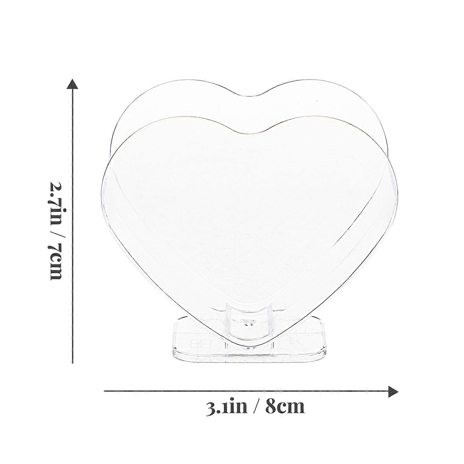 Dessert Cups Heart Shape Dessert Cups for Kitchen Use 40Pcs