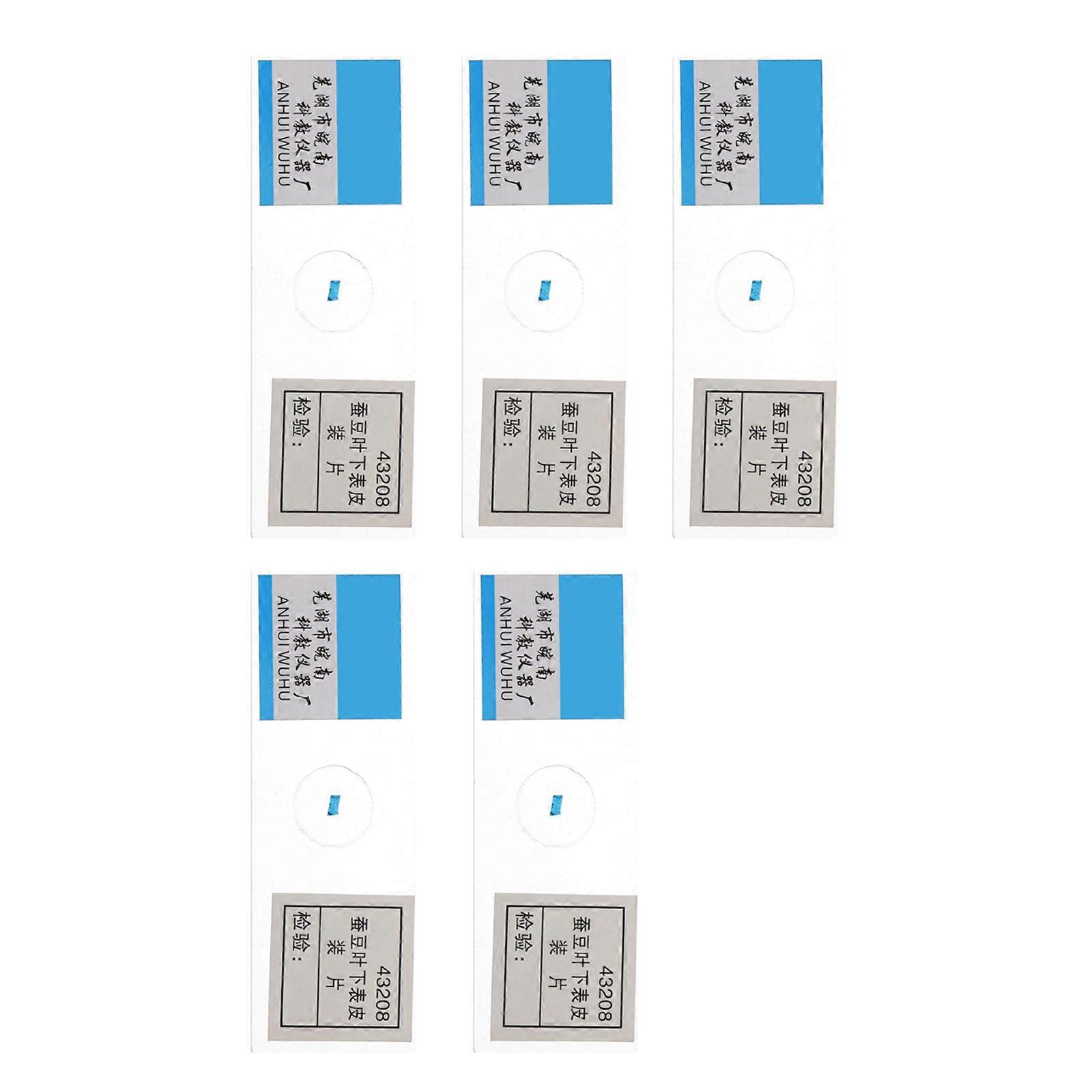 Microscope Slide Coverslips for Biology Education 5Pcs Broad Sample