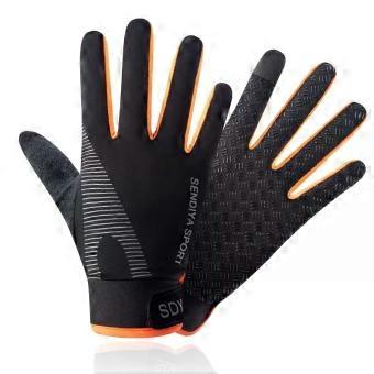 Męskie rękawice rowerowe Pełny palec Ekran dotykowy Motocykl rowerowy Rękawice rowerowe Mtb Rękawice treningowe Gym Outdoor Fishing Hand Guantes