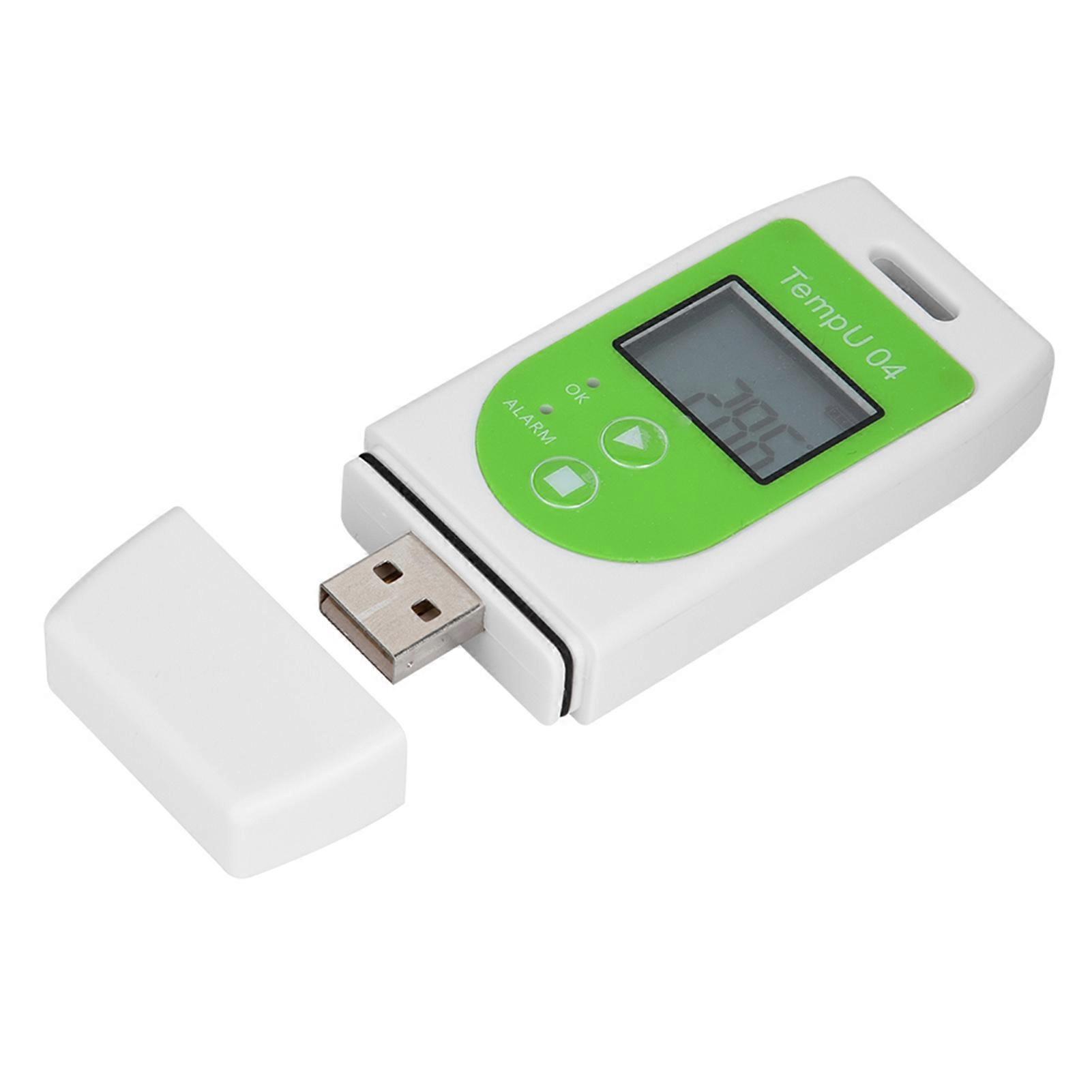 TempU04 PDF USB Temperature Data Logger Reusable Temperature Recorder