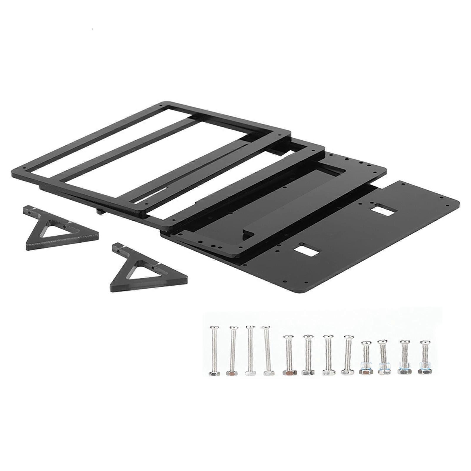 Case for Raspberry Pi Stable Support Plastic Bracket Shell for Raspberry Pi with 7in Screen