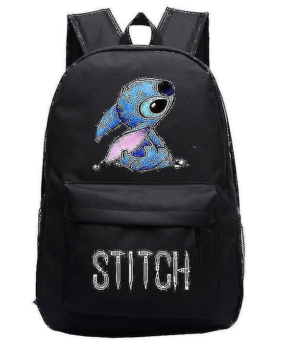 Stitch Cartoon Backpack Student School Bag