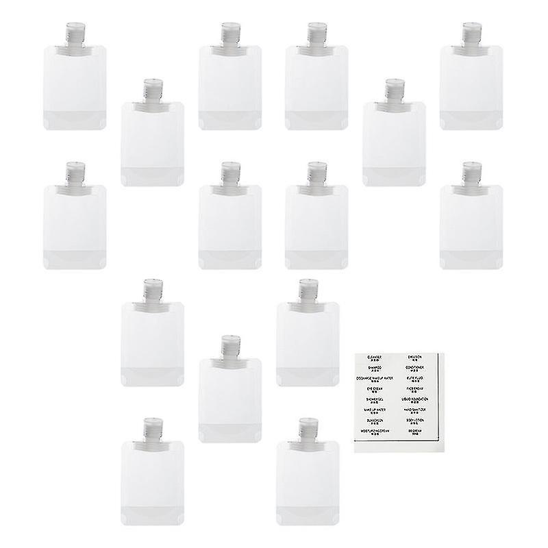 13.5X7.8cm Transparent Travel Bottles & Containers 1 Set Of Practical Visible Travel Storage Bag Cre