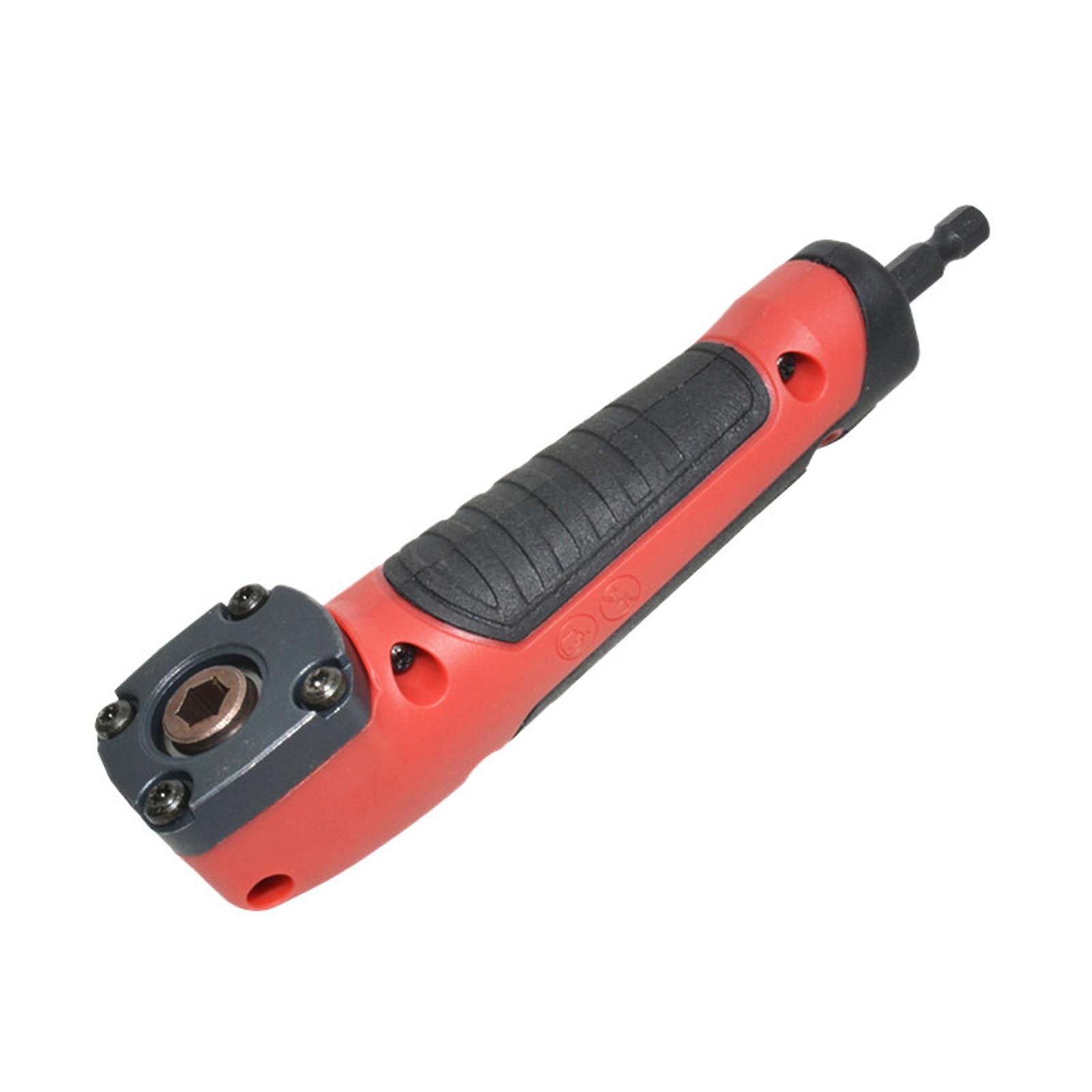 Electric Screwdriver Socket 90 Right Angle Drill Attachment ABS Handle Power