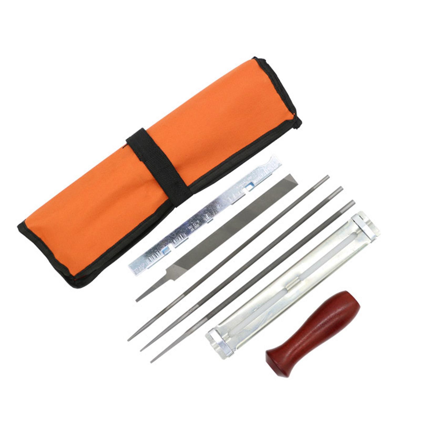 10 Pcs Chainsaw Sharpener File Kit Hand Tool