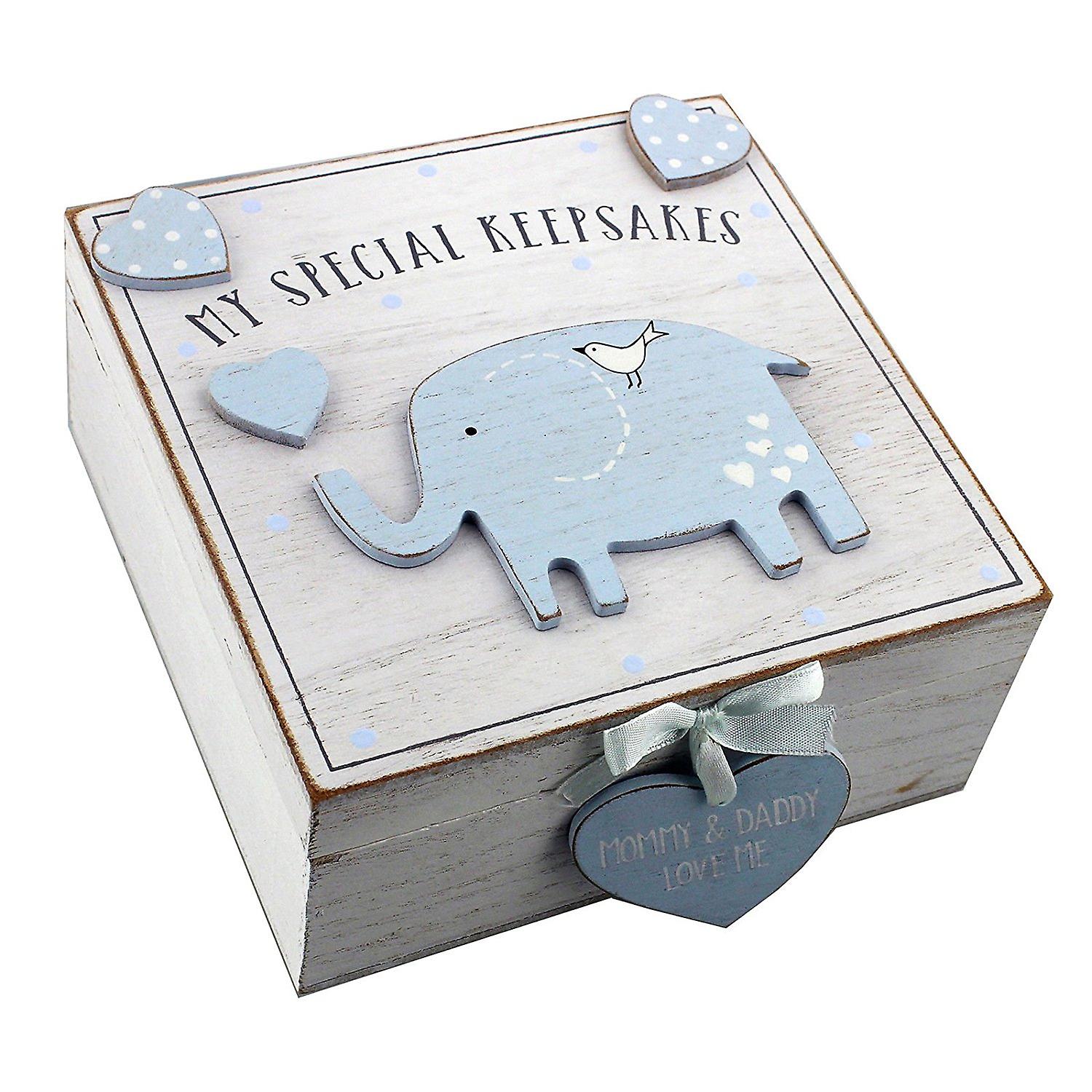 Petit Cheri Baby Boys Memory Keepsake Box