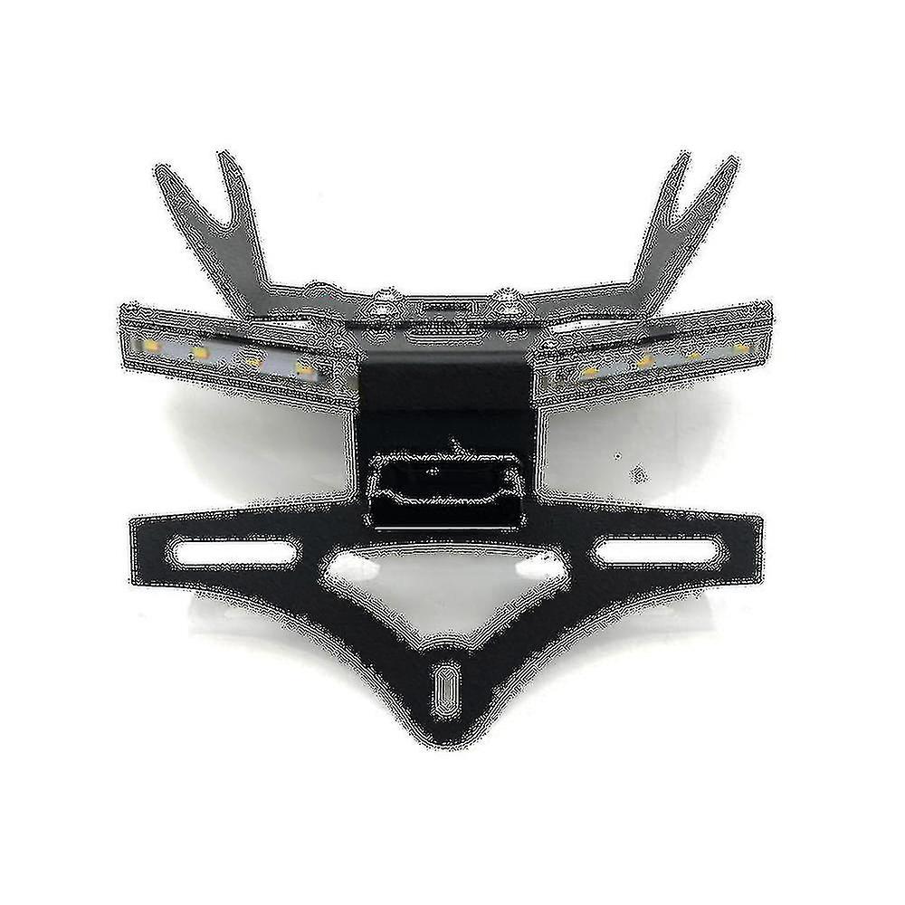 Motorcycle Rear Bracket License Plate Frame Holder Turn Signal Light For Cb650r Cbr650r 2021 2022 2