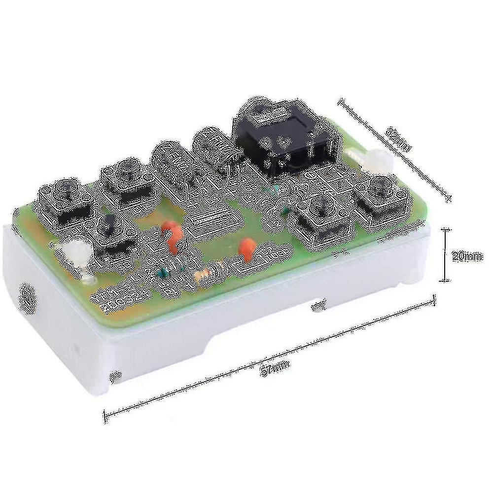 76-108MHz FM Stereo Radio DIY Kit Transmissor E Receptor Sem Fio Módulo - Foto 6