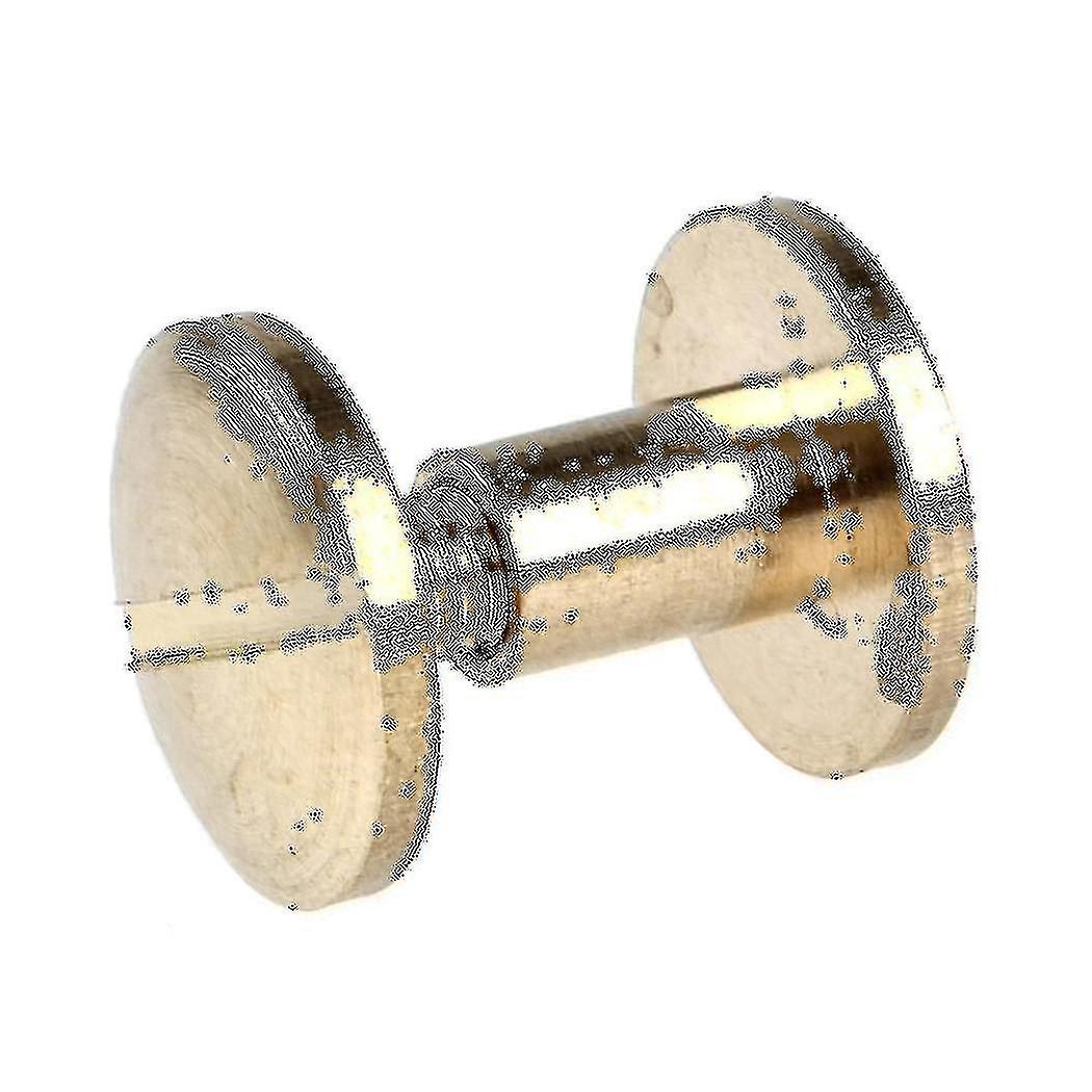 10x Arc Solid Messing Knopf Stud Schraube Nagelschraube zurück Leder Niet Gürtel 6mm