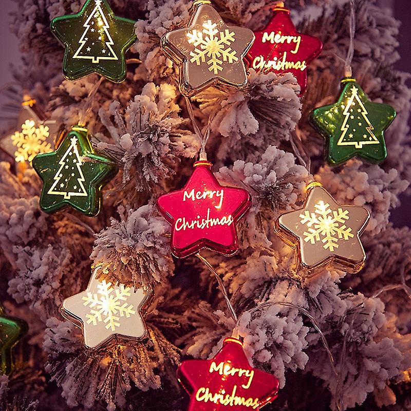 Christmas Decoration String Lights, Spec: Battery Type 6m