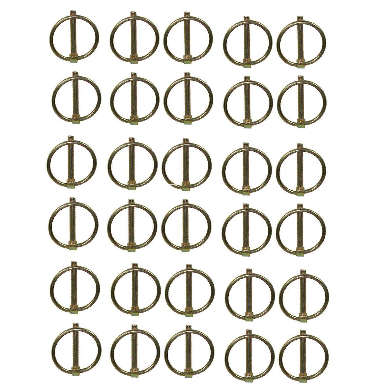 4.5mm Lynch Pins Clips Fasteners Linkage Locking Pins Tractors Trailers 30pc