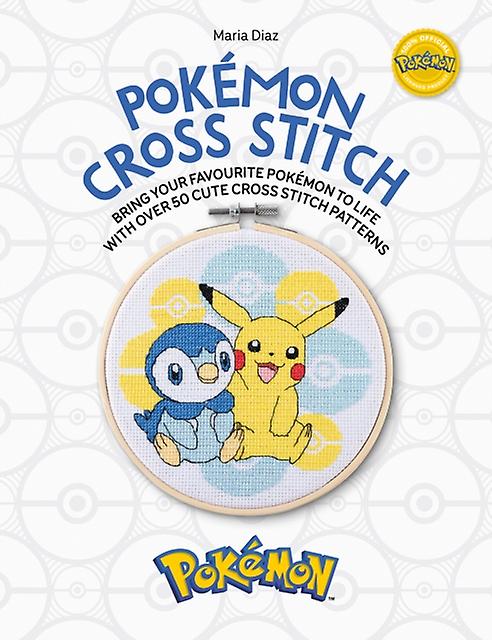 Pokemon Cross Stitch by Maria Diaz Paperback