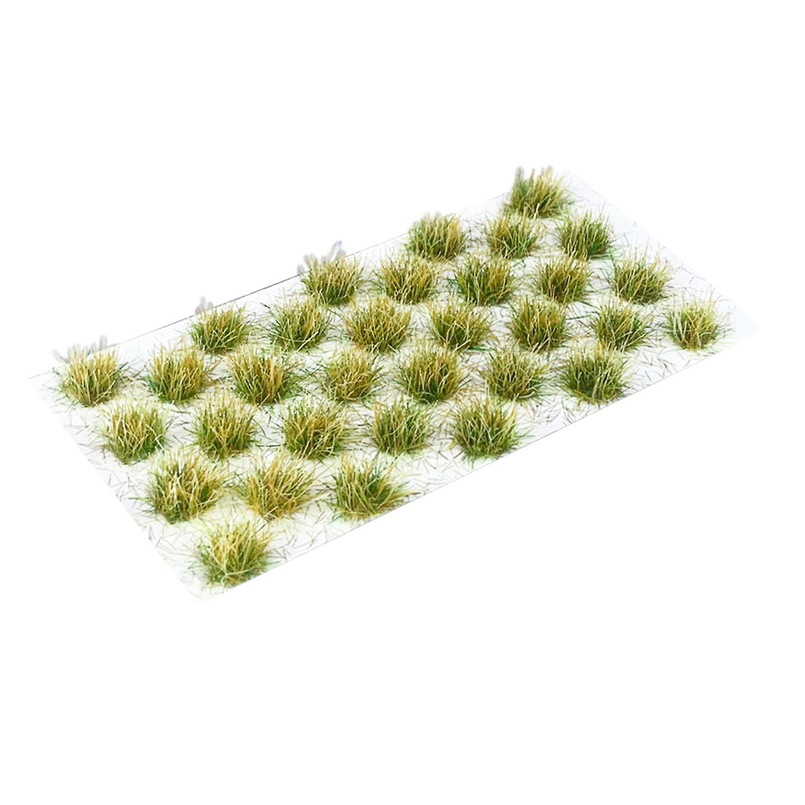 Portable Static Grass Tufts Grass groups Layout for Table Sand Table Decor D