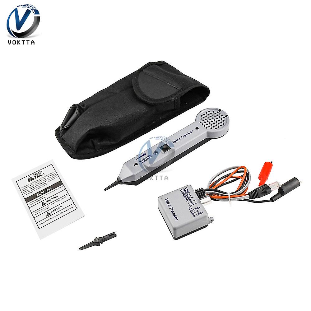 High Accuracy 200ep Cable Tester Line Finder Network Cable Tone Generator Inductive Amplifier Adjustable Volume Tone Generator