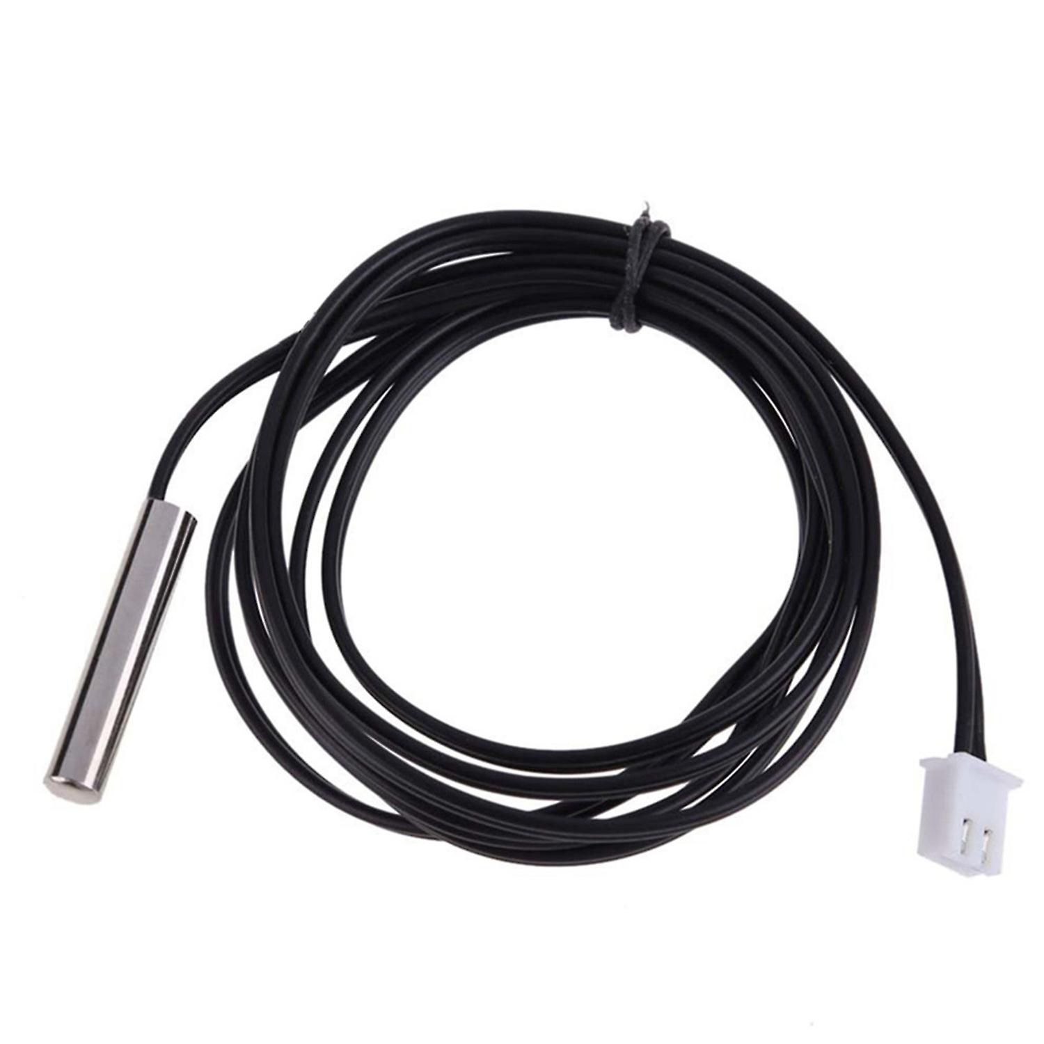 1M Temperature Sensor Probe High Accuracy Water-resistant NTC 10K/B3435 Thermistor Wire Cable Temper