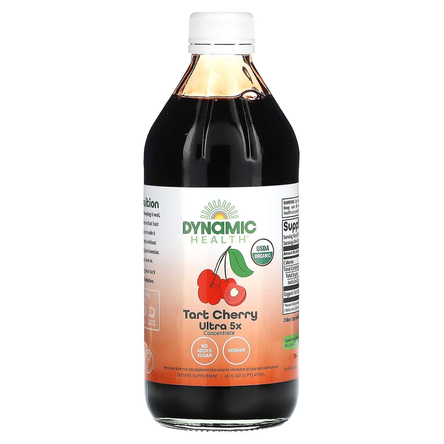 Dynamic Health, Once Daily Tart Cherry, Ultra 5X, 16 fl oz (473 ml)