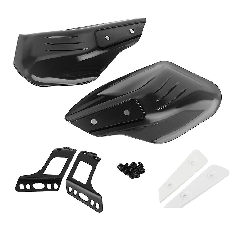Motorcycle Hand Guards Handlebar Protector Protective Hand Shell Protection (Black)