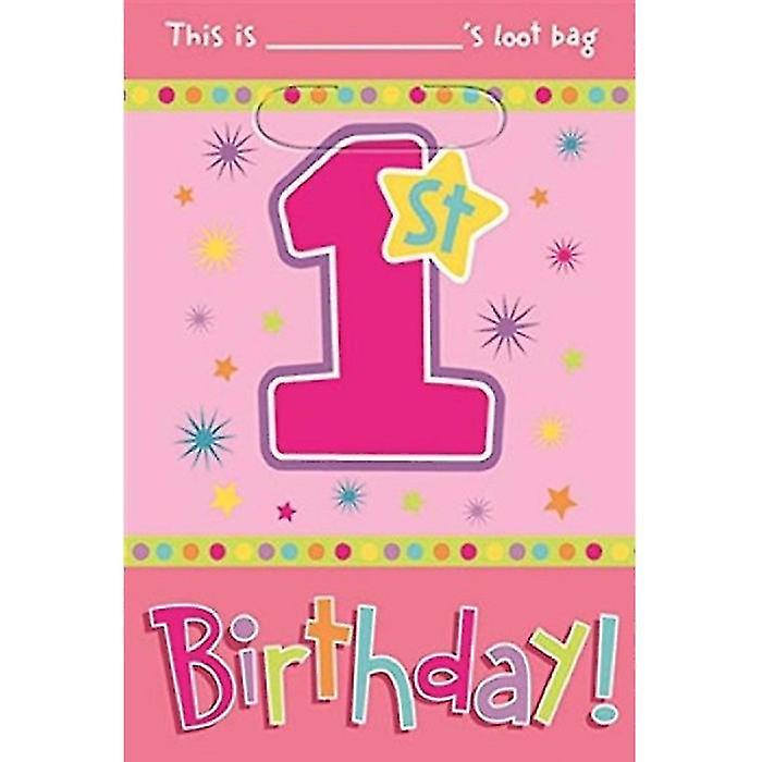 Amscan Hugs And Stitches Girl Party Bags (Pack of 8)