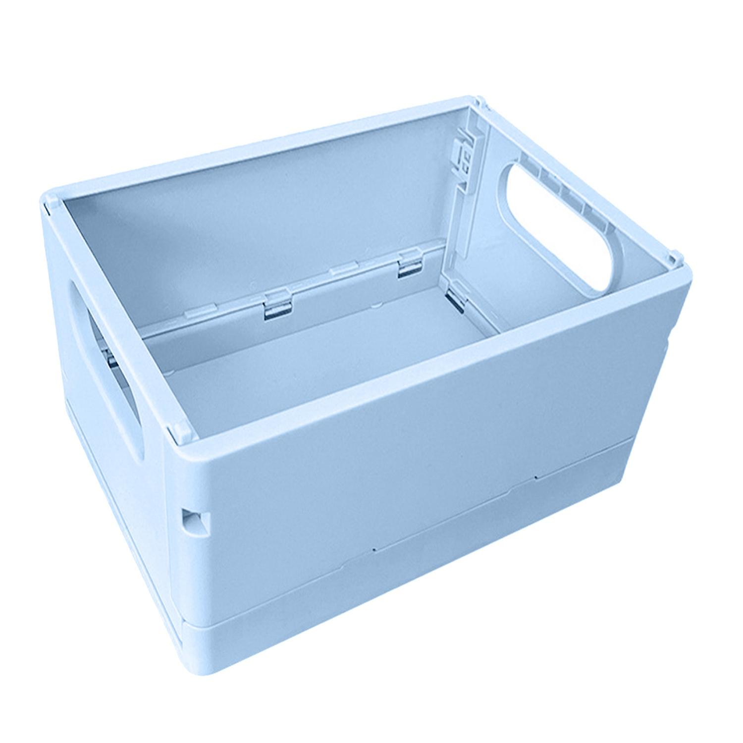 Storage Box Strong Load Bearing Widely Applied Rectangular Stable Foldable Desktop Stationery Organi