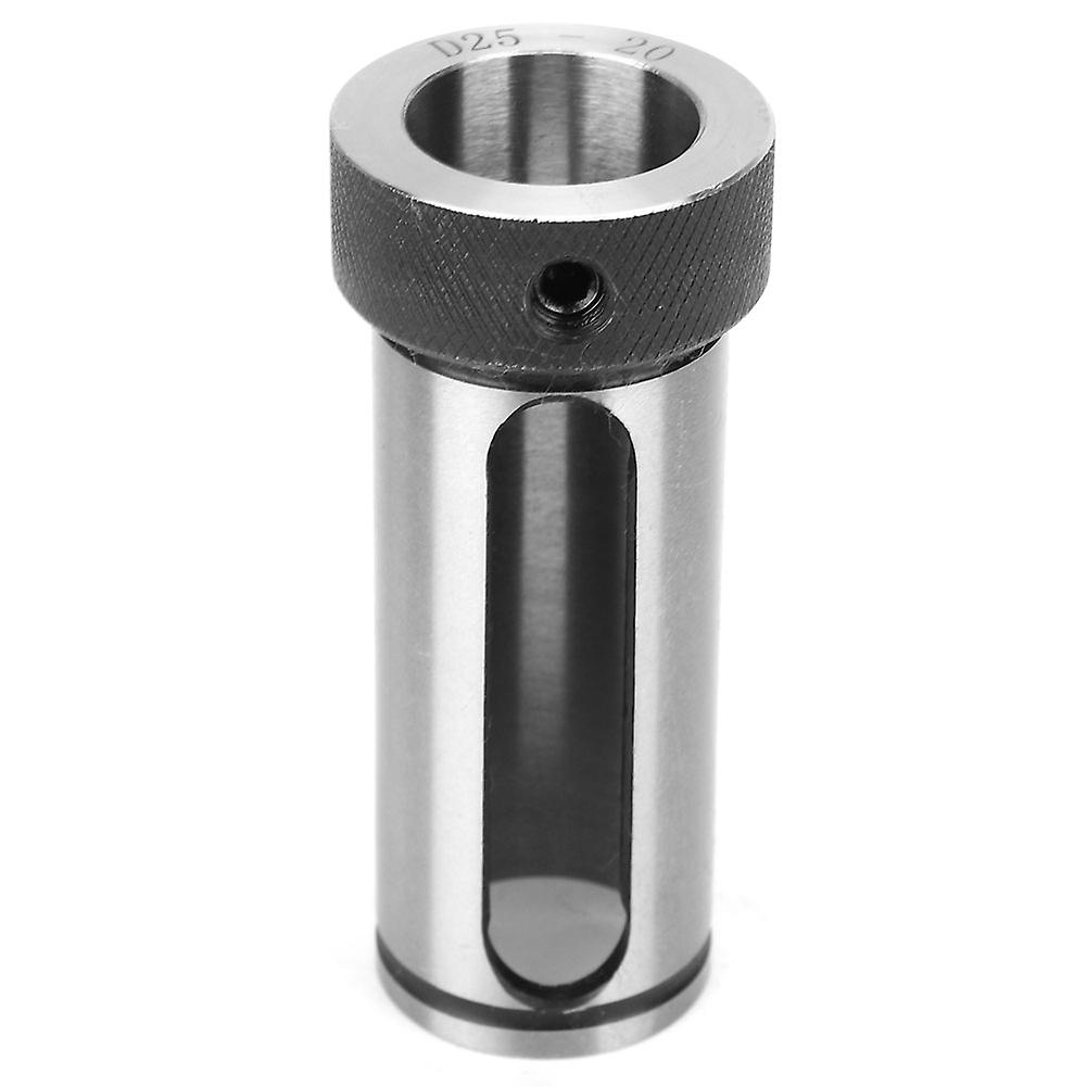 CNC Lathe Tool Holder, Turning Tool Bushing for Straight Shank Milling Cutter D25-20