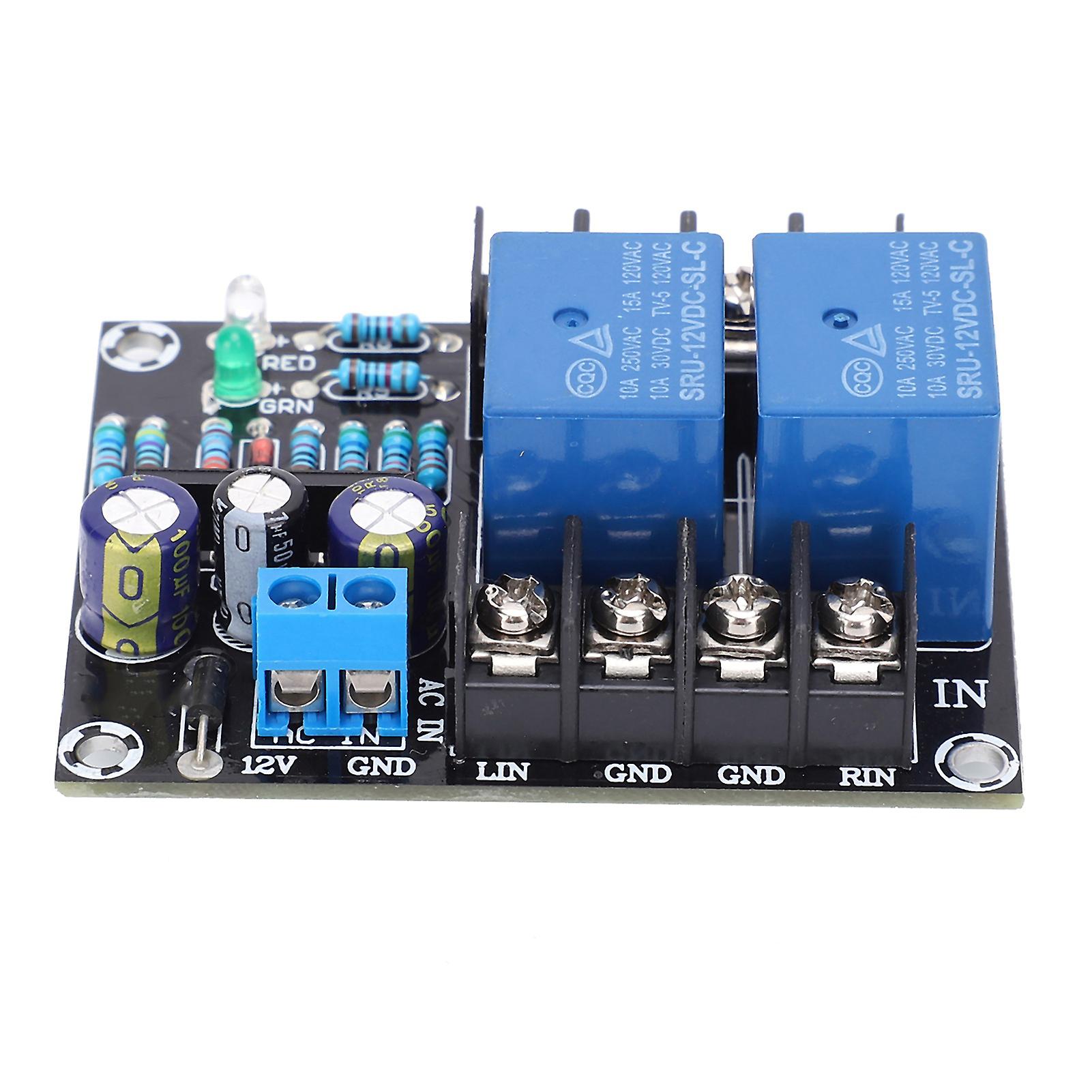 Speaker Protection Board DualChannel Voltage Regulator Delay Module AC 1215V UPC1237