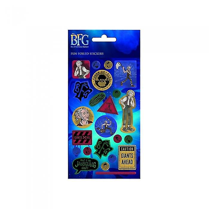 The BFG Characters Stickers