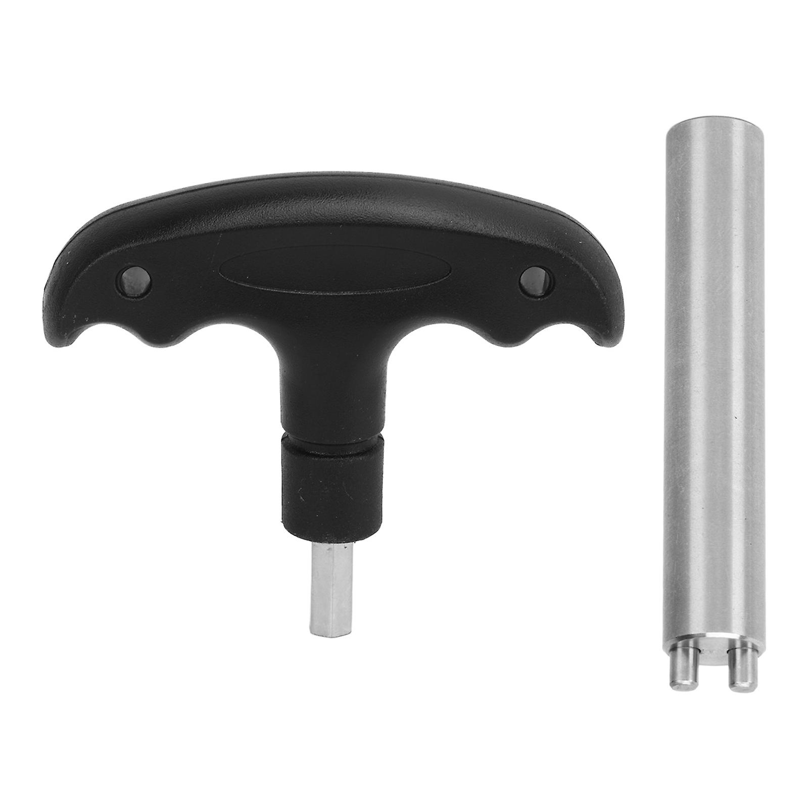 Pool Cue Weight Screw Wrench Display Panels Pool Cue Weight Bolt Removal Wrench Tool for Maintenance Type 1
