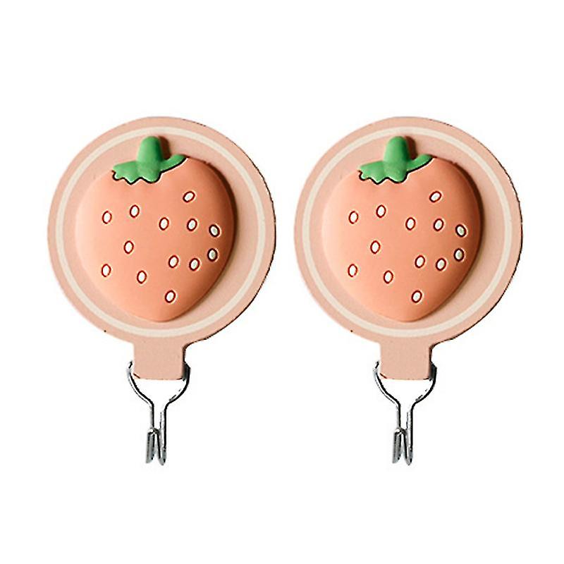 2pcs Sticky Wall Hooks