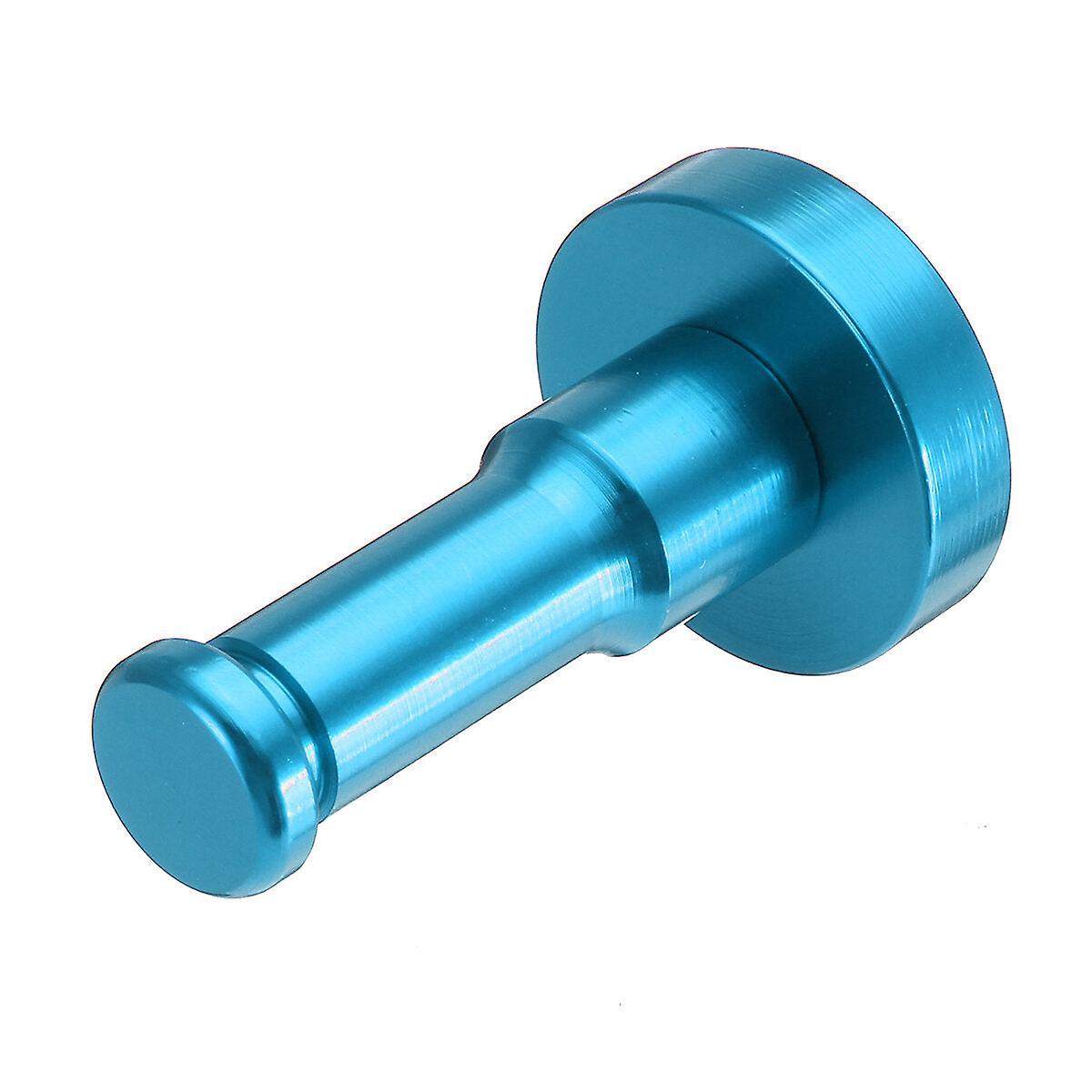 1Pcs Wall Mounted Decorative Bathroom Hooks Towel Racks Aluminum Finish Candy Color Clothes Hanger Towel Coat Robe Hook