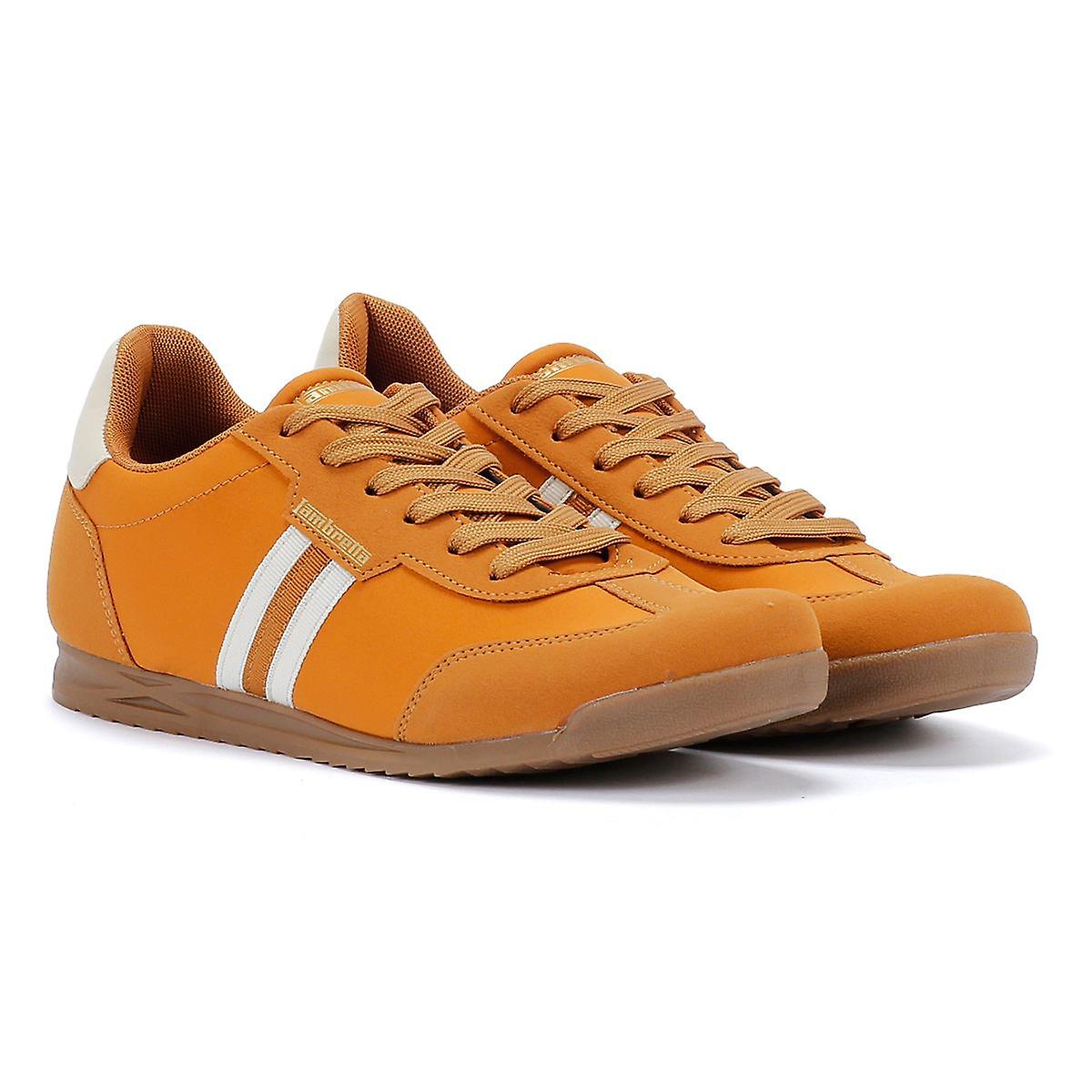 Lambretta Tackle Men's Tan Trainers