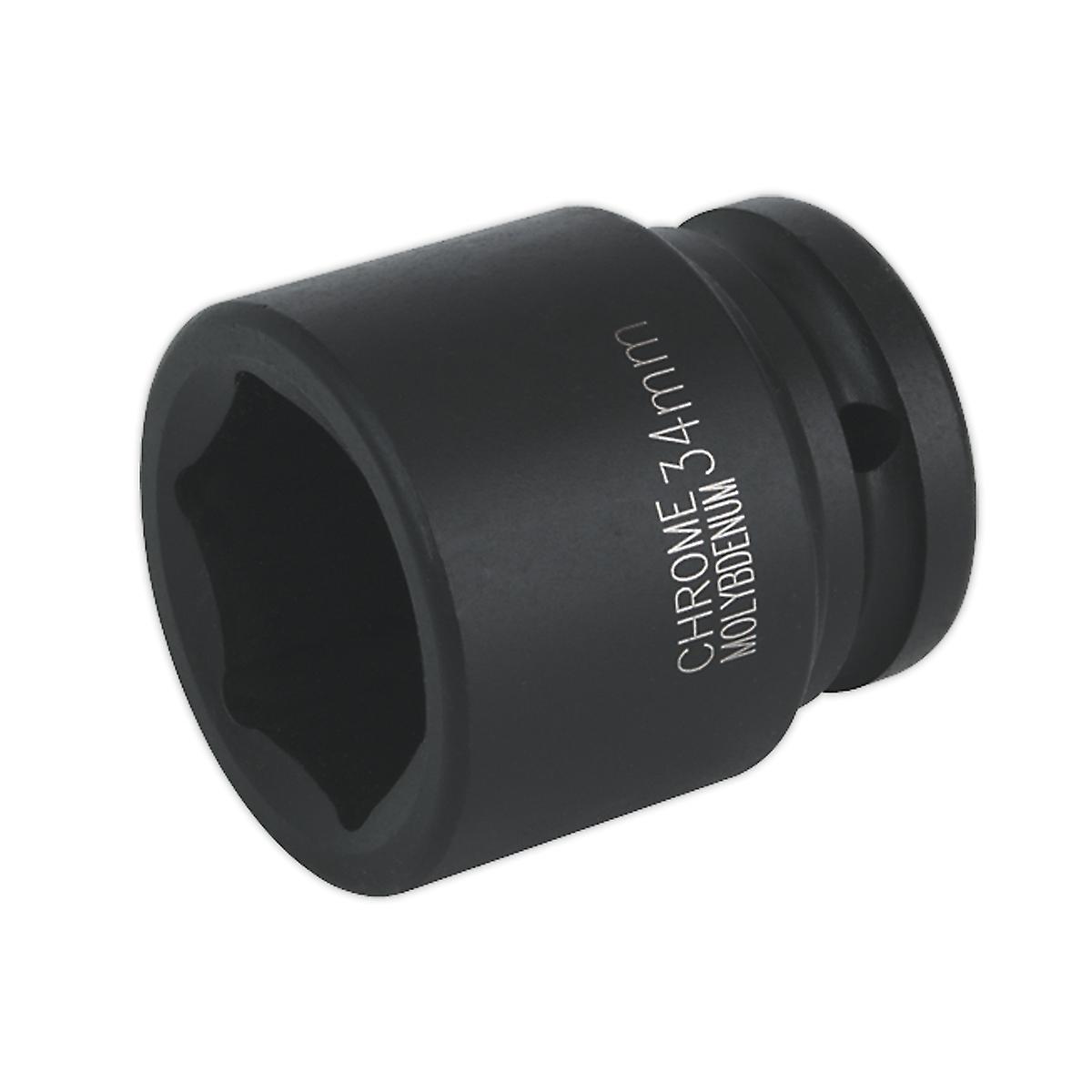 Sealey Is3434 Impact Socket 34Mm 3/4Sq Drive