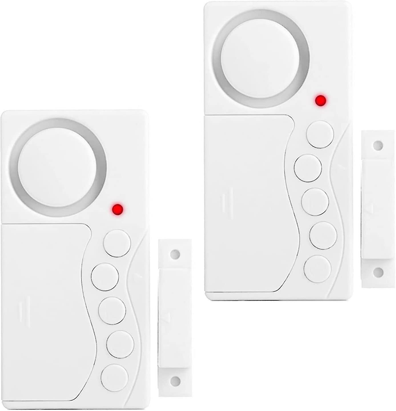 Freezer Door Alarm, Safety Window Alarm, 3/15/30/60 Seconds Adjustable Delay Wireless Fridge Alarm,