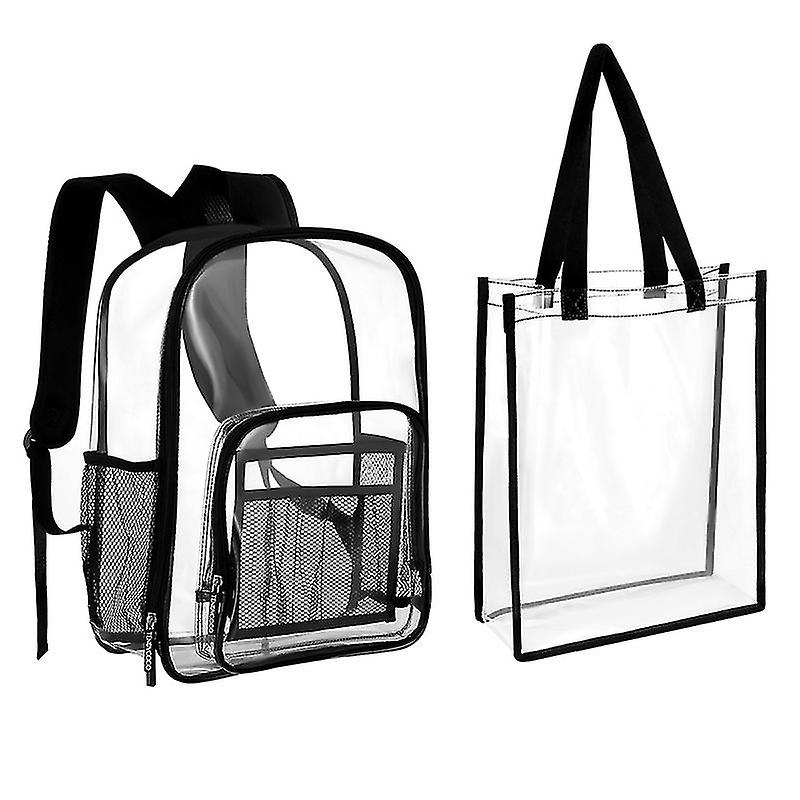 1pcs Pvc Backpack And Tote Bag