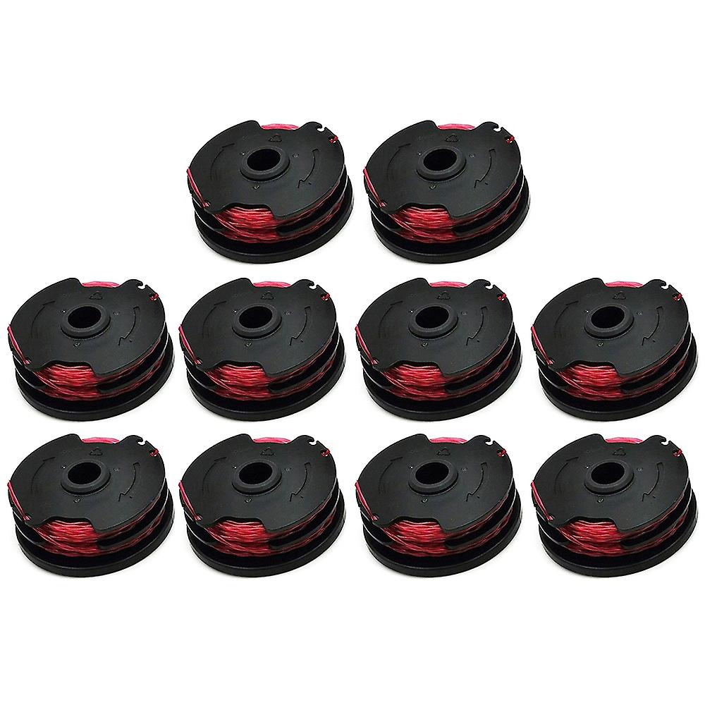 10Pcs Line Spool for Hyper Tough / Worx Grass Trimmer Nylon Rope Wire Reels, HT18-401-004-01 DCQW