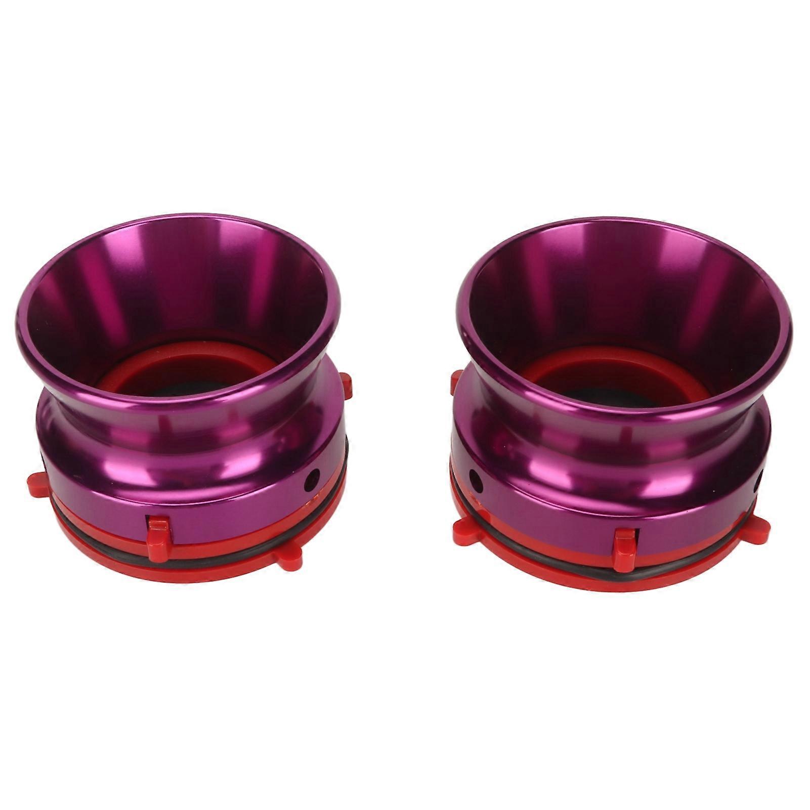 1 Pair Nab Hub Adapters Professional Polished Aluminum Reel To Reel Tape Opener For Studer Revox For Akai For Teac Purple