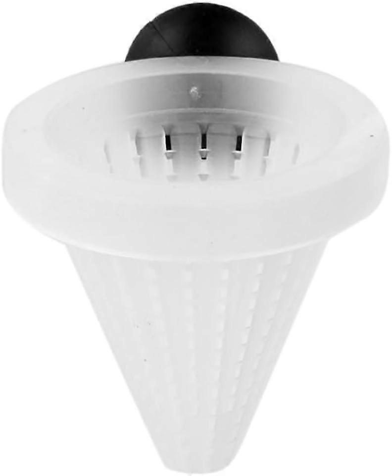 Fish Feeder with Red Worm, Cone Shape, with Suction, Height 7cm, Durable and Useful