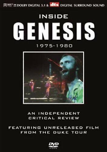 Genesis Inside Genesis 1975-1980 DVD (2004) Genesis cert E - Region 2