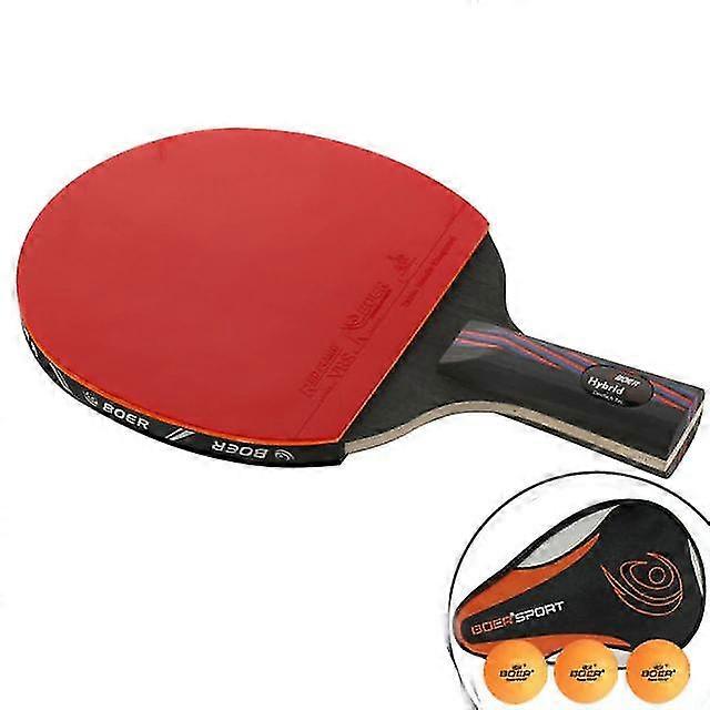 raquettes de tennis 9.8 imitation carbone nanoscale raquette de tennis de table racke