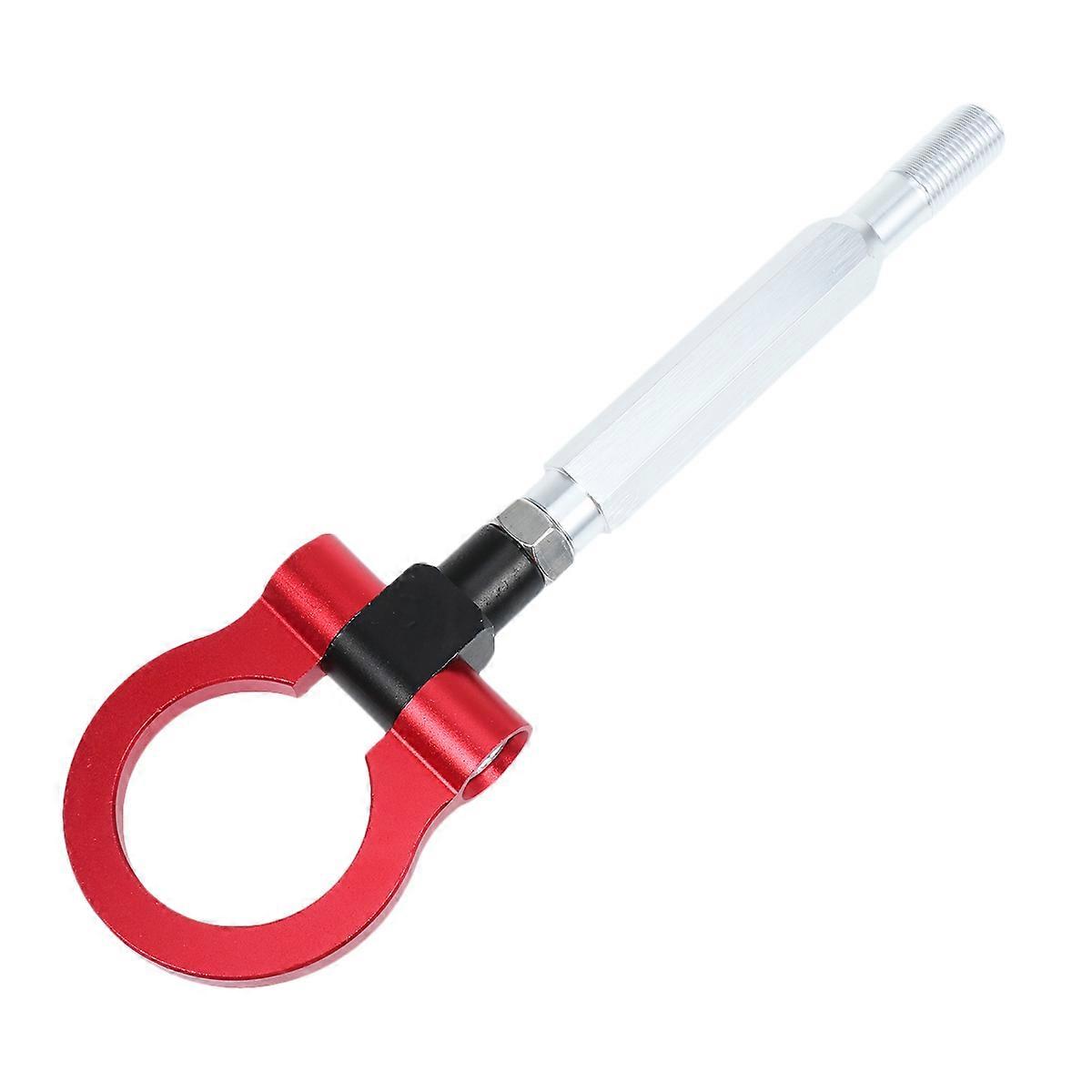 Car Modified Trailer Hook for Car Dedicated Front Bumper Trailer Hook Towing Hook Racing Trailer (Red)