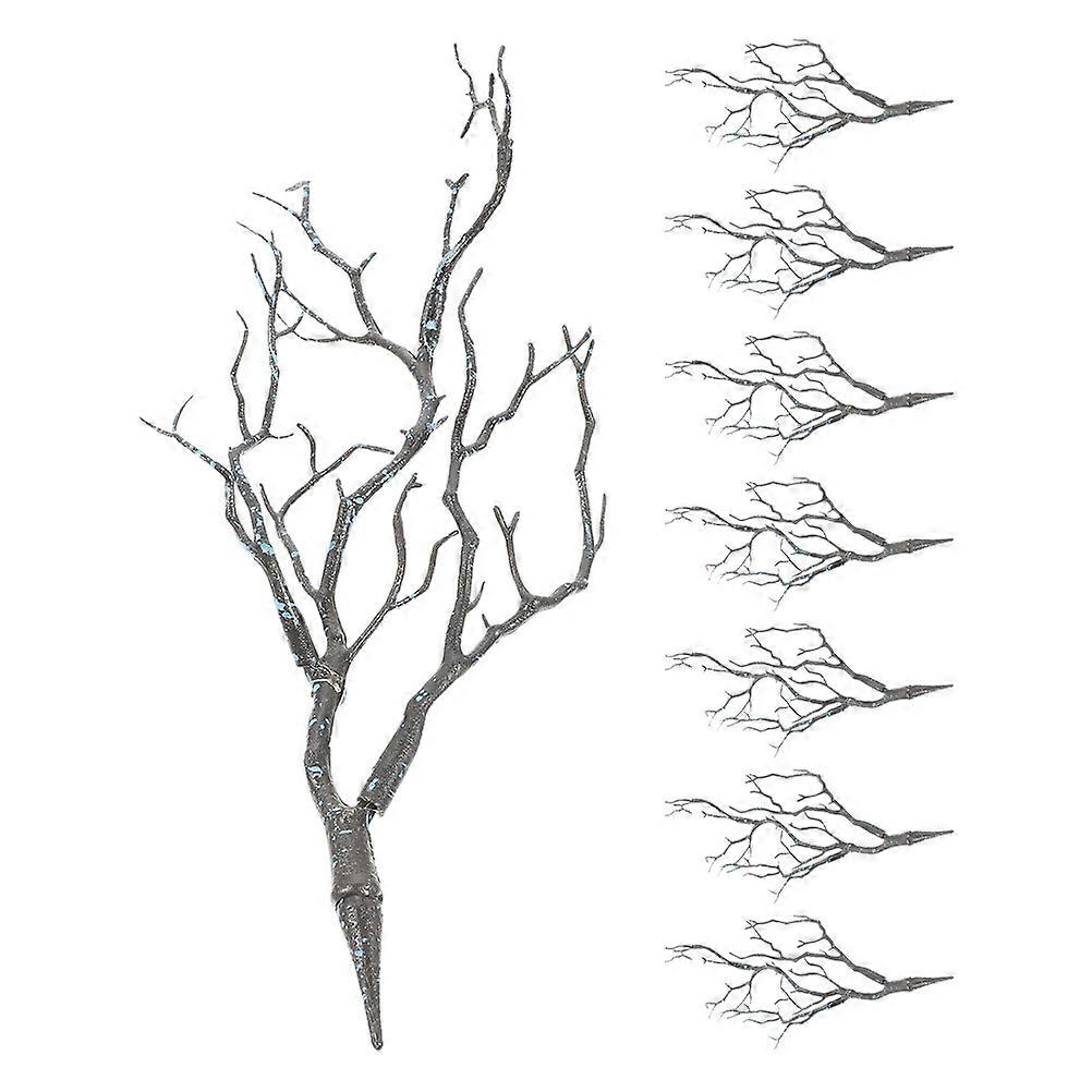 8pcs Artificial Dried Branch Models Simulation Twig Tree Branch Models Simulated Tree Twig Ornaments