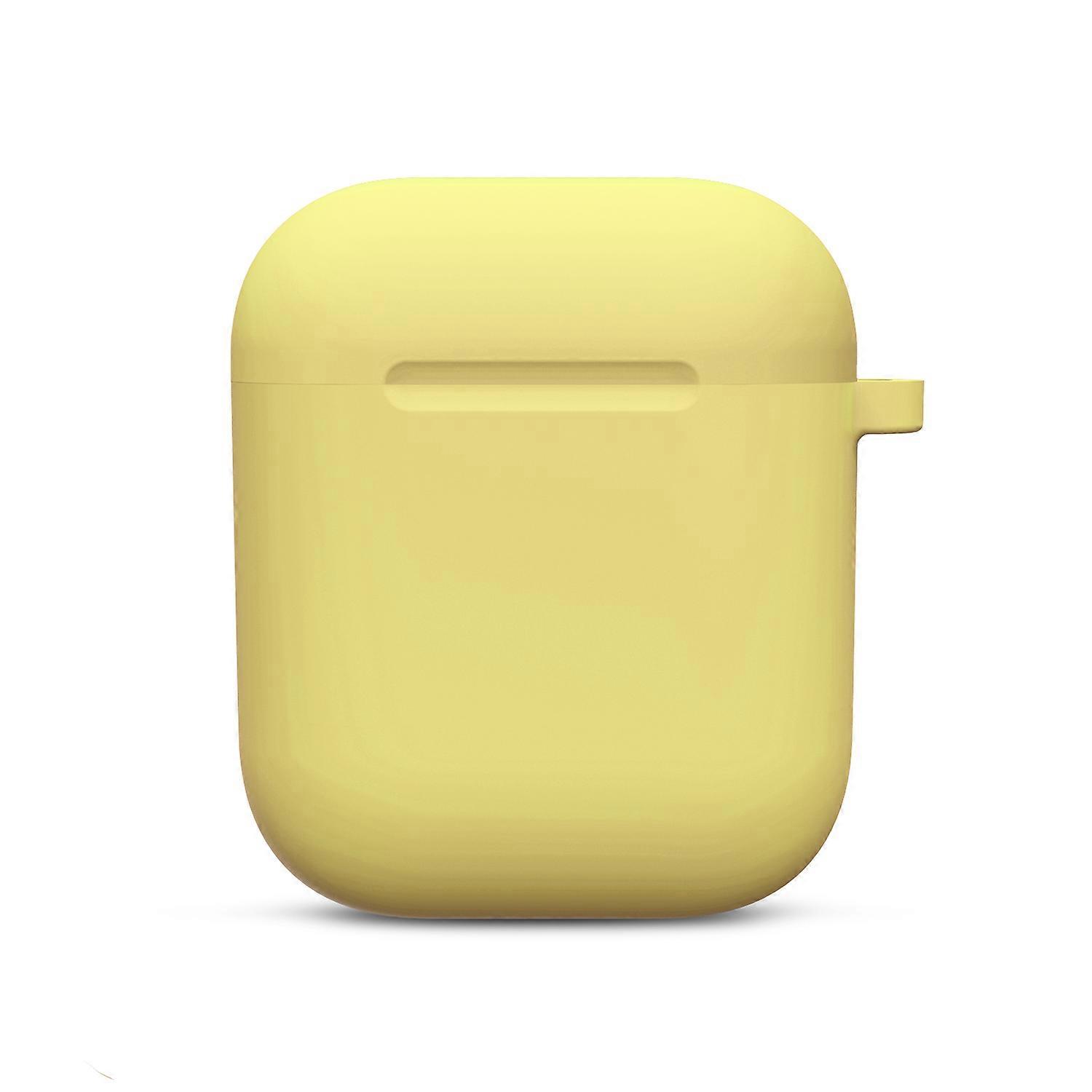 Cover For Apple AirPods 2 generation Case Wireless earphone Protective Cover With Hang buckle For Air Pods 1 2 Cover Accessories