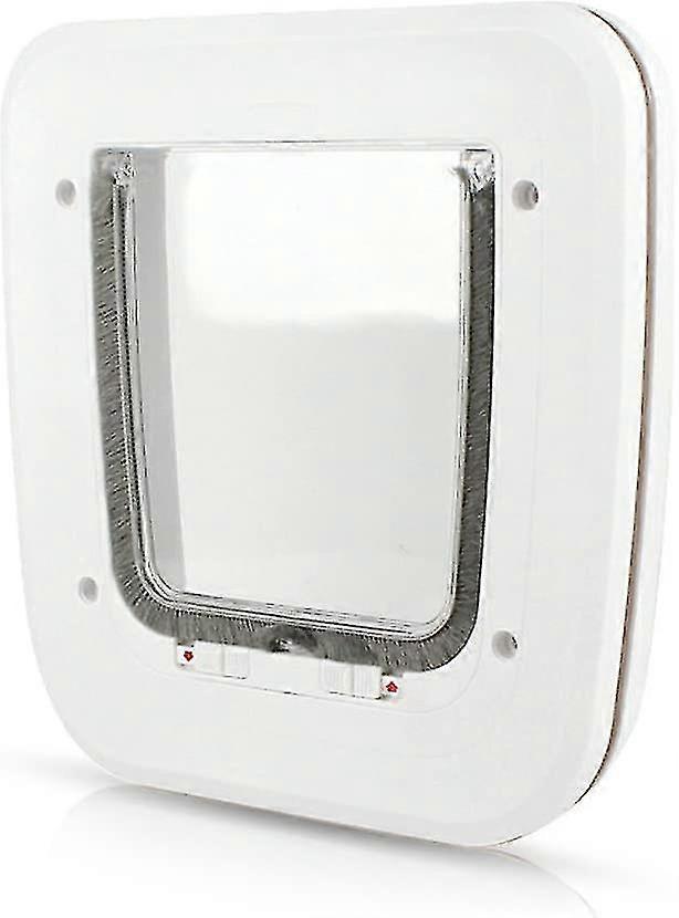 Smart Cat Flap 4 Position Locking Cat Flap Small Animal Cat Flap Easy To Install