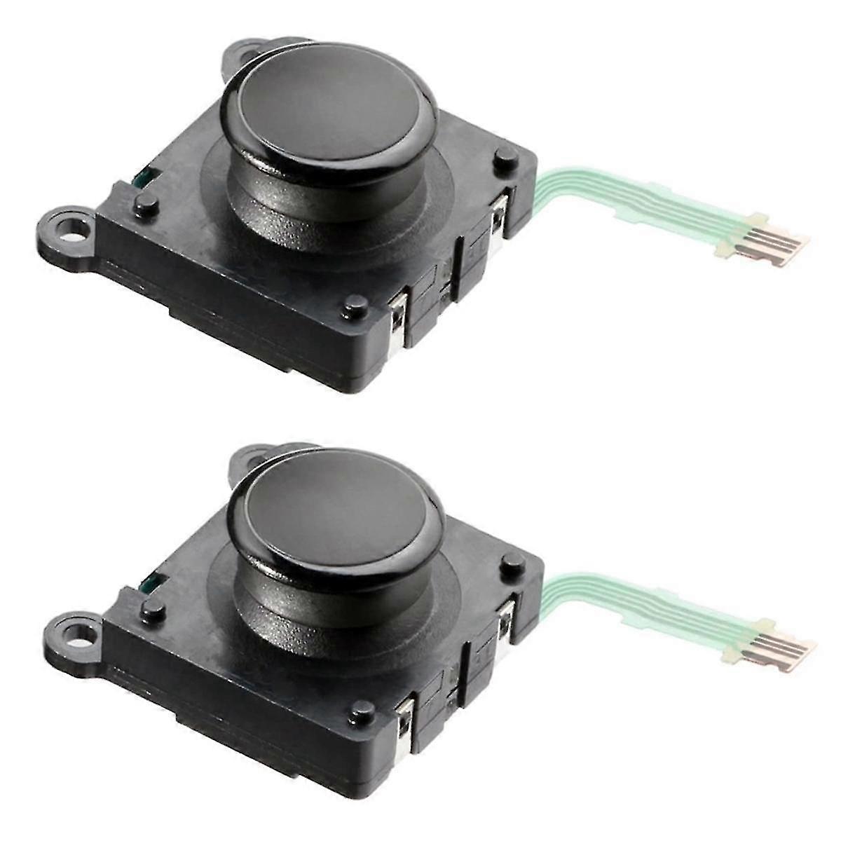 3D Analog Joystick Controller Thumb Stick Rocker Module for 2000 PSV 2000 Controller Replacement Part - Black
