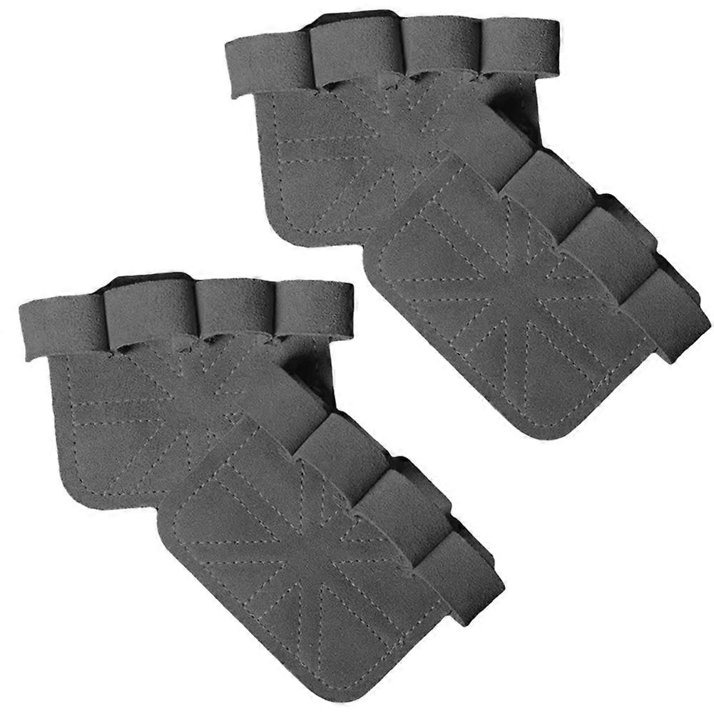 Four-Finger Palm Guard Fitness Hand Guard Single & Double Bar Pull-Up Non-Slip Wear- Gloves for Men