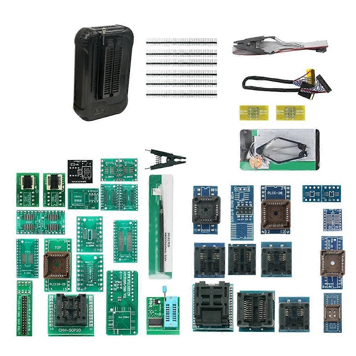 T48 (TL866-3G) Programmerare Stöd 31000 IC för SPI/Nor/NAND Flash BIOS MCU EEPROM AVR PIC 39 Del Byt ut