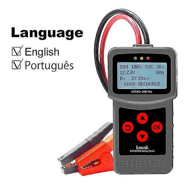 12V battery capacity tester car battery tester for garage workshop auto tools mechanical